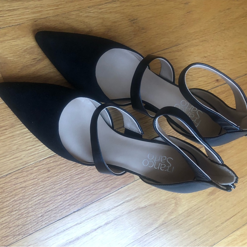 Franco Sarto Davey black strapped heel - Picture 4 of 7